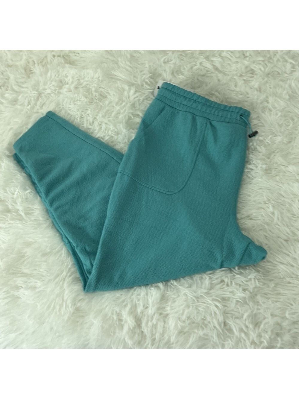 Nine West teal Active textured joggers Woman’s size 1X new with tags - Picture 2 of 14